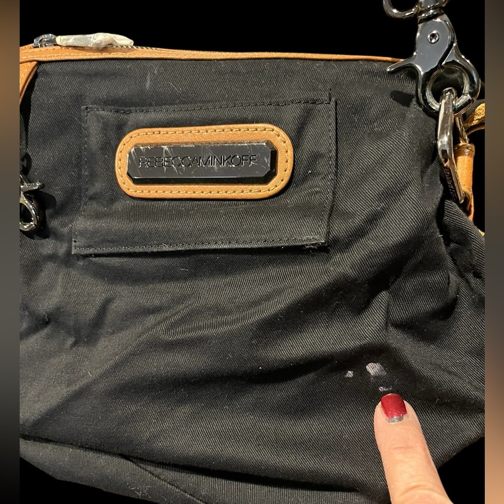 Rebecca Minkoff python handbag with shoulder strap - Picture 15 of 15